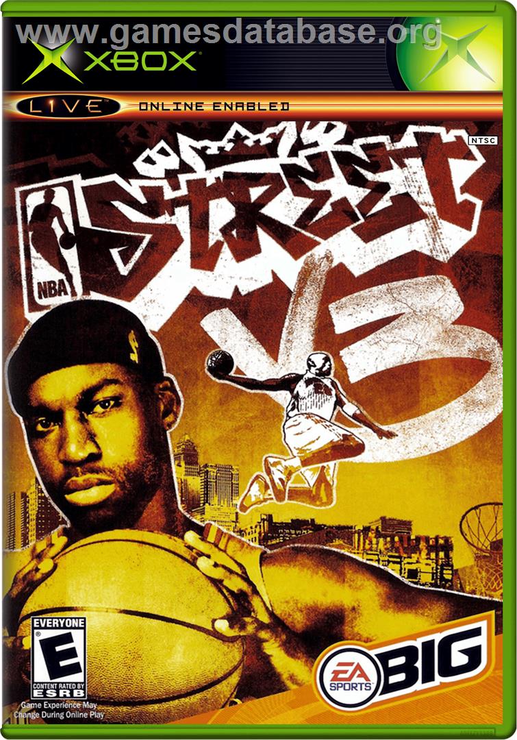NBA Street V3 - Microsoft Xbox - Artwork - Box
