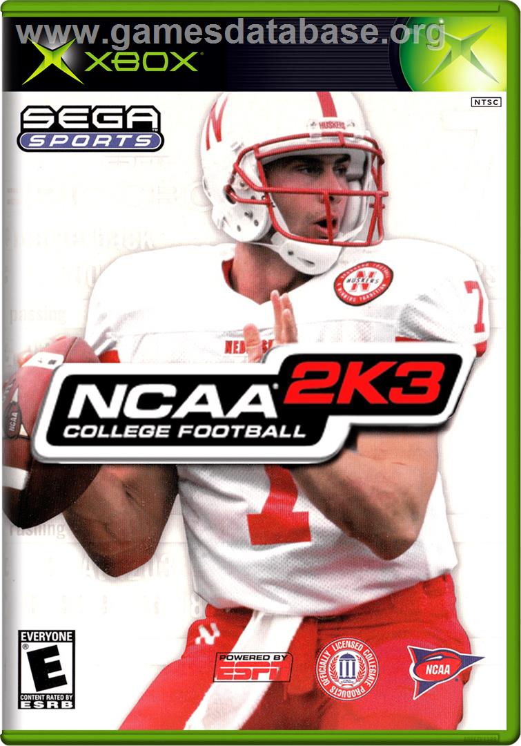 NCAA College Football 2K3 - Microsoft Xbox - Artwork - Box