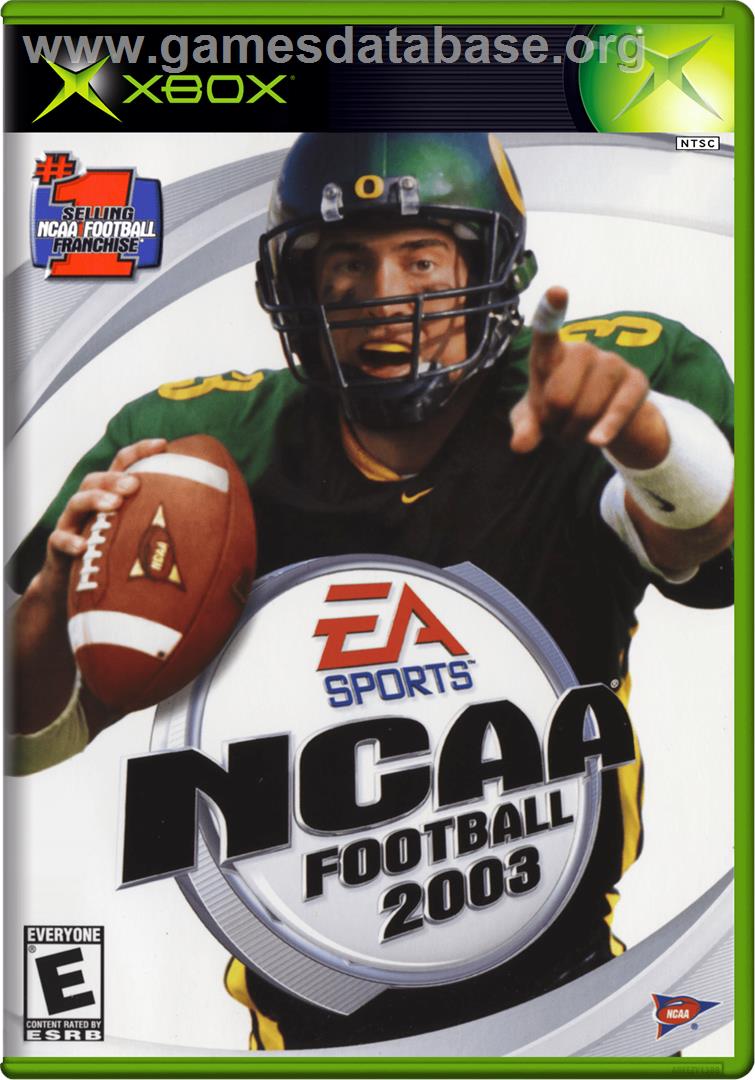 NCAA Football 2003 - Microsoft Xbox - Artwork - Box