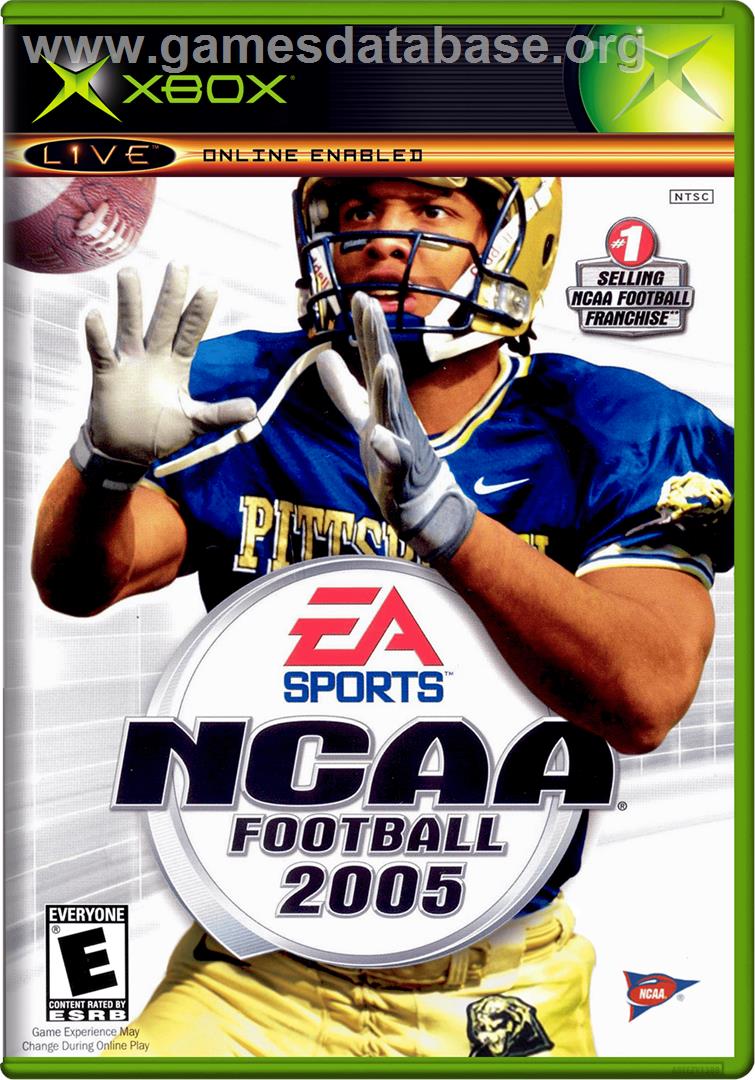 NCAA Football 2005 - Microsoft Xbox - Artwork - Box