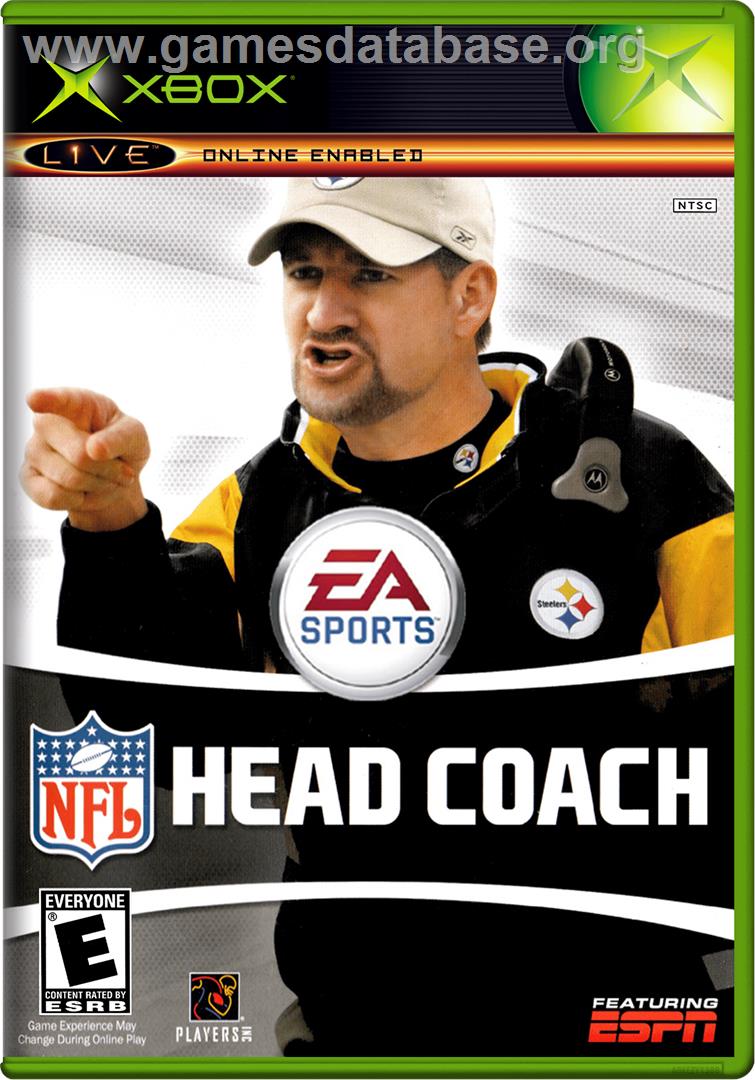 NFL Head Coach - Microsoft Xbox - Artwork - Box