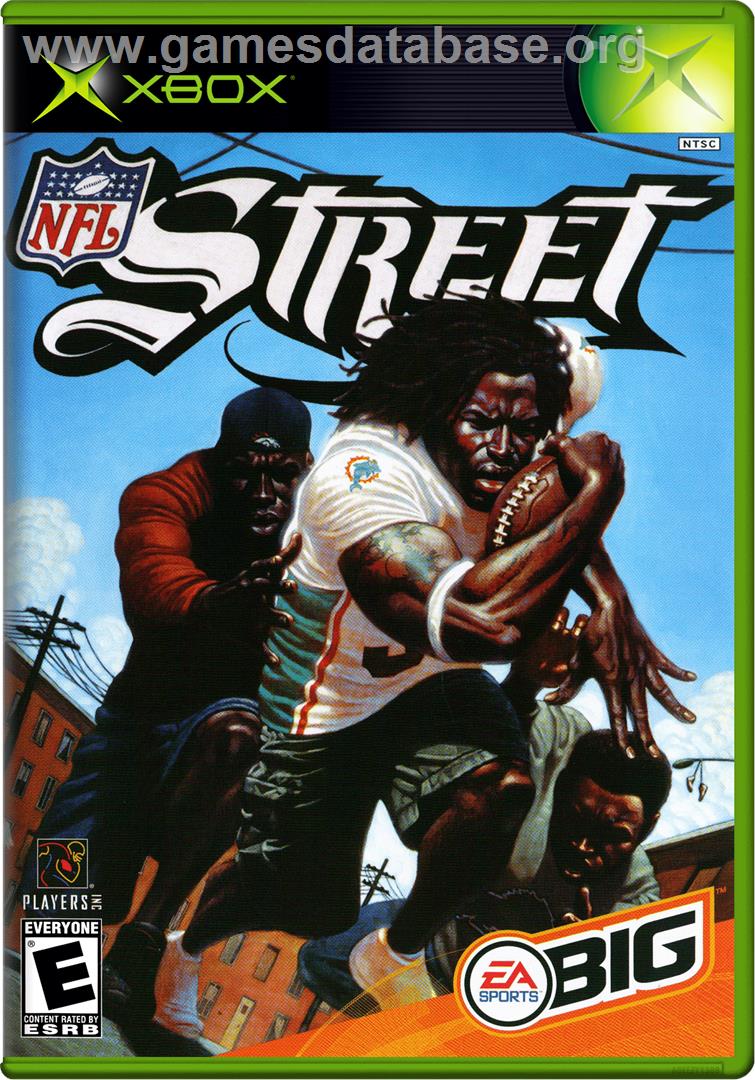 NFL Street - Microsoft Xbox - Artwork - Box