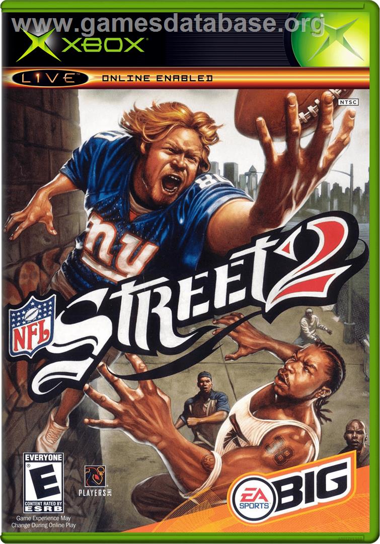 NFL Street 2 - Microsoft Xbox - Artwork - Box