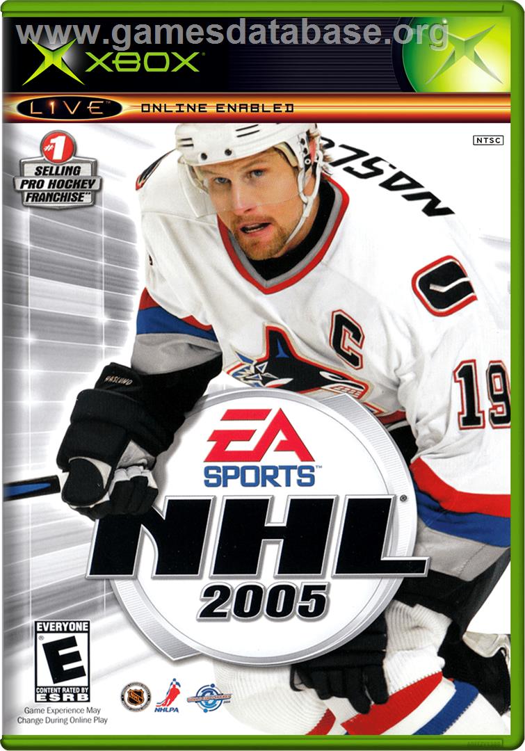 NHL 2005 - Microsoft Xbox - Artwork - Box