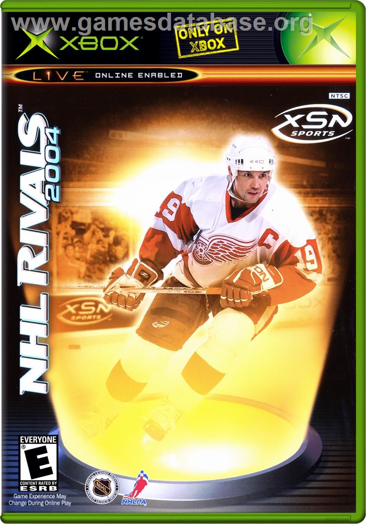 NHL Rivals 2004 - Microsoft Xbox - Artwork - Box