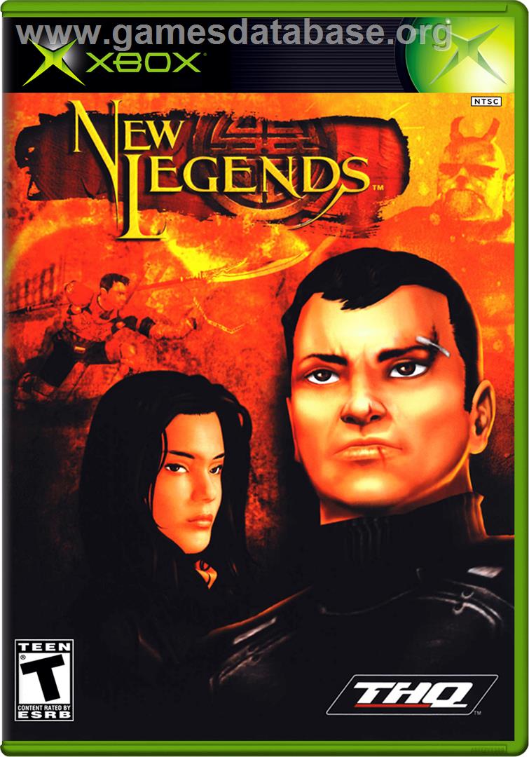 New Legends - Microsoft Xbox - Artwork - Box