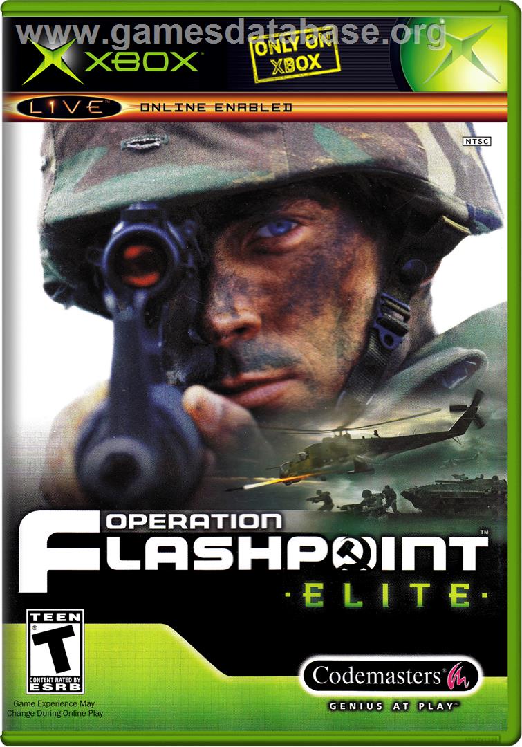 Operation Flashpoint: Elite - Microsoft Xbox - Artwork - Box