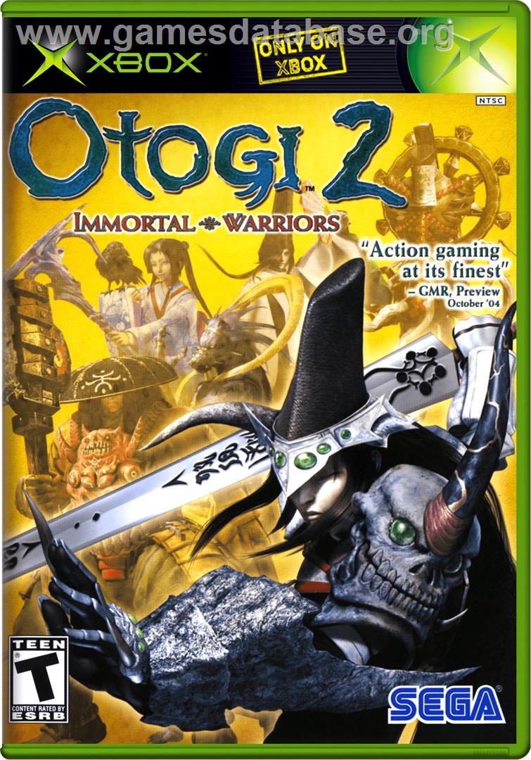 Otogi 2: Immortal Warriors - Microsoft Xbox - Artwork - Box