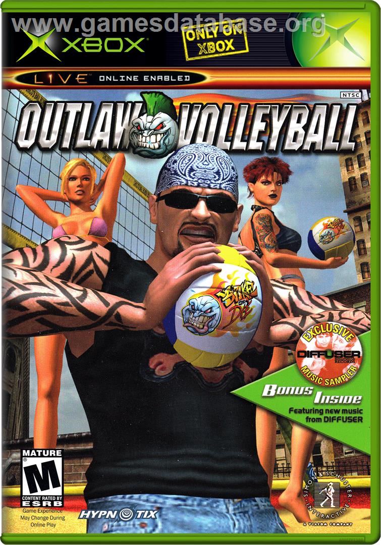 Outlaw Volleyball - Microsoft Xbox - Artwork - Box
