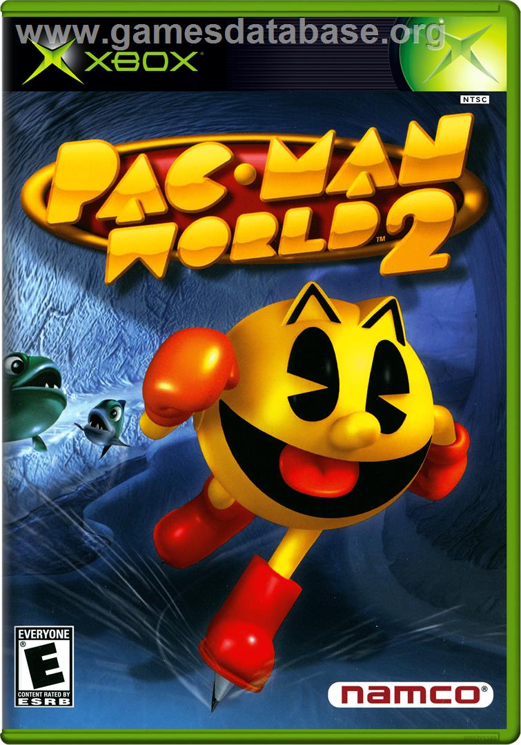 Pac-Man World 2 - Microsoft Xbox - Artwork - Box