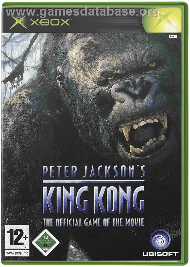 Peter Jackson's King Kong: The Official Game of the Movie - Microsoft Xbox - Artwork - Box