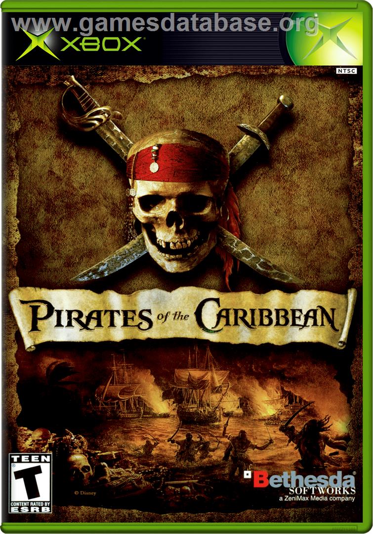 Pirates of the Caribbean - Microsoft Xbox - Artwork - Box