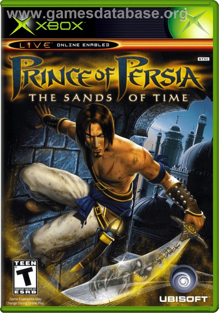 Prince of Persia: The Sands of Time - Microsoft Xbox - Artwork - Box