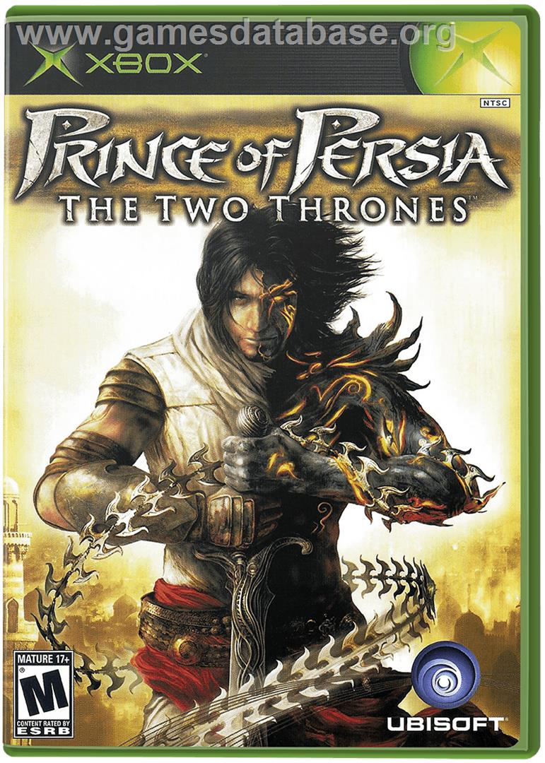 Prince of Persia: The Two Thrones - Microsoft Xbox - Artwork - Box