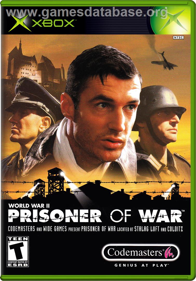 Prisoner of War - Microsoft Xbox - Artwork - Box