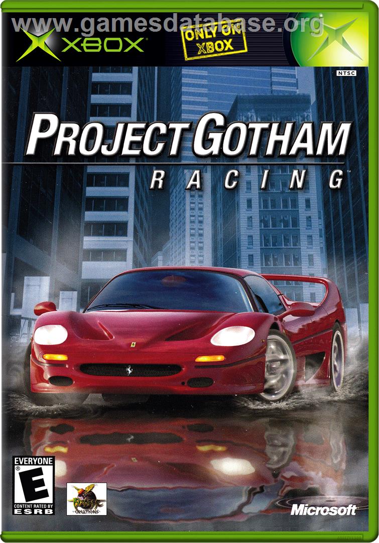 Project Gotham Racing - Microsoft Xbox - Artwork - Box