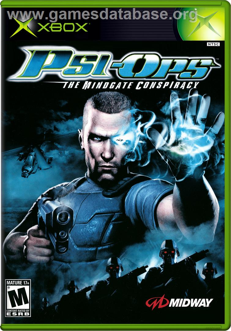 Psi-Ops: The Mindgate Conspiracy - Microsoft Xbox - Artwork - Box