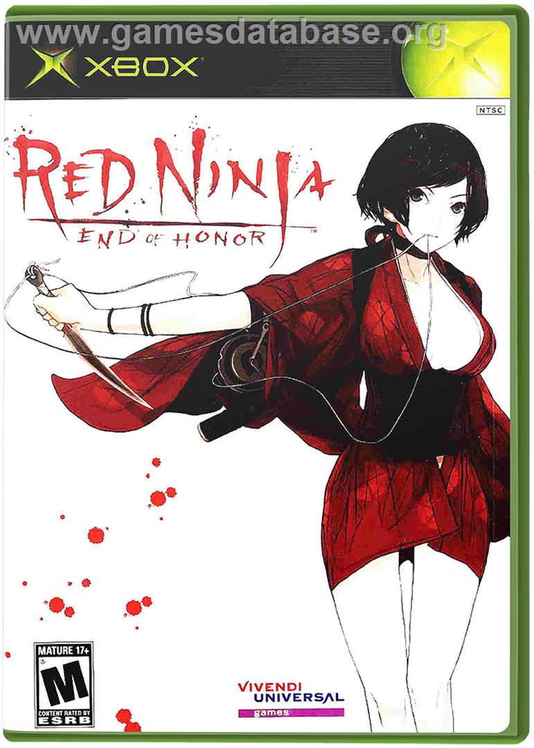 Red Ninja: End of Honor - Microsoft Xbox - Artwork - Box