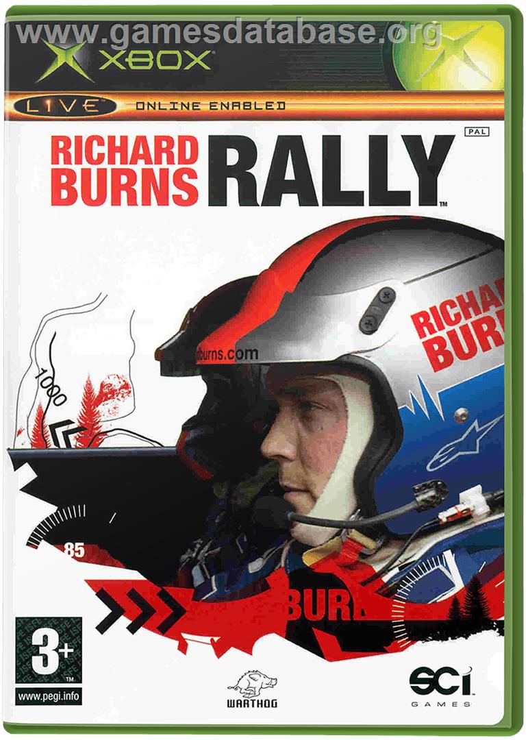 Richard Burns Rally - Microsoft Xbox - Artwork - Box