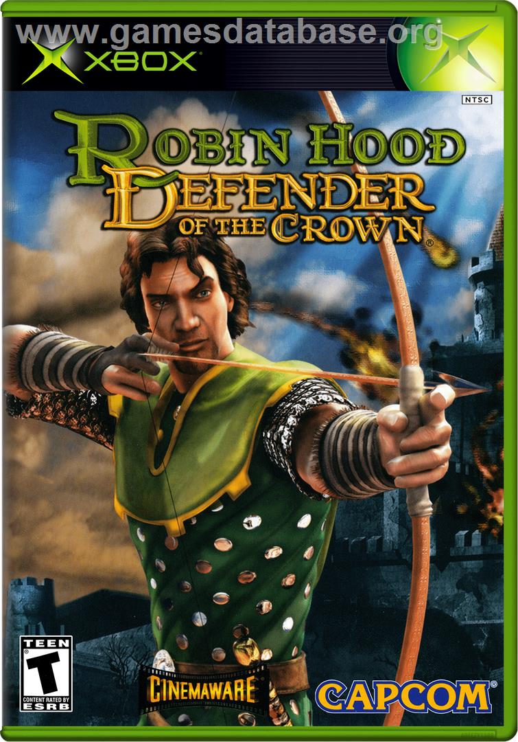 Robin Hood: Defender of the Crown - Microsoft Xbox - Artwork - Box