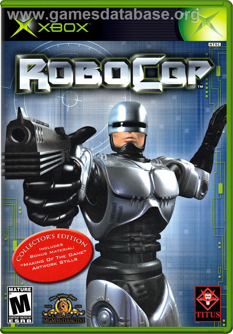Robocop - Microsoft Xbox - Artwork - Box