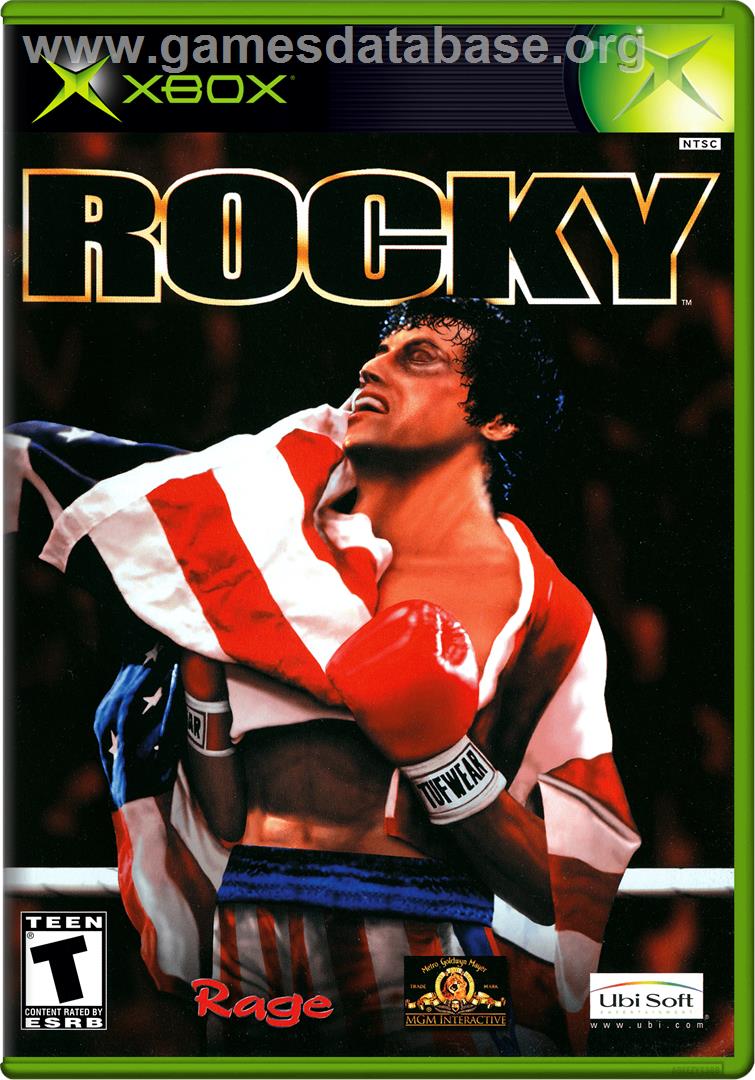 Rocky: Legends - Microsoft Xbox - Artwork - Box
