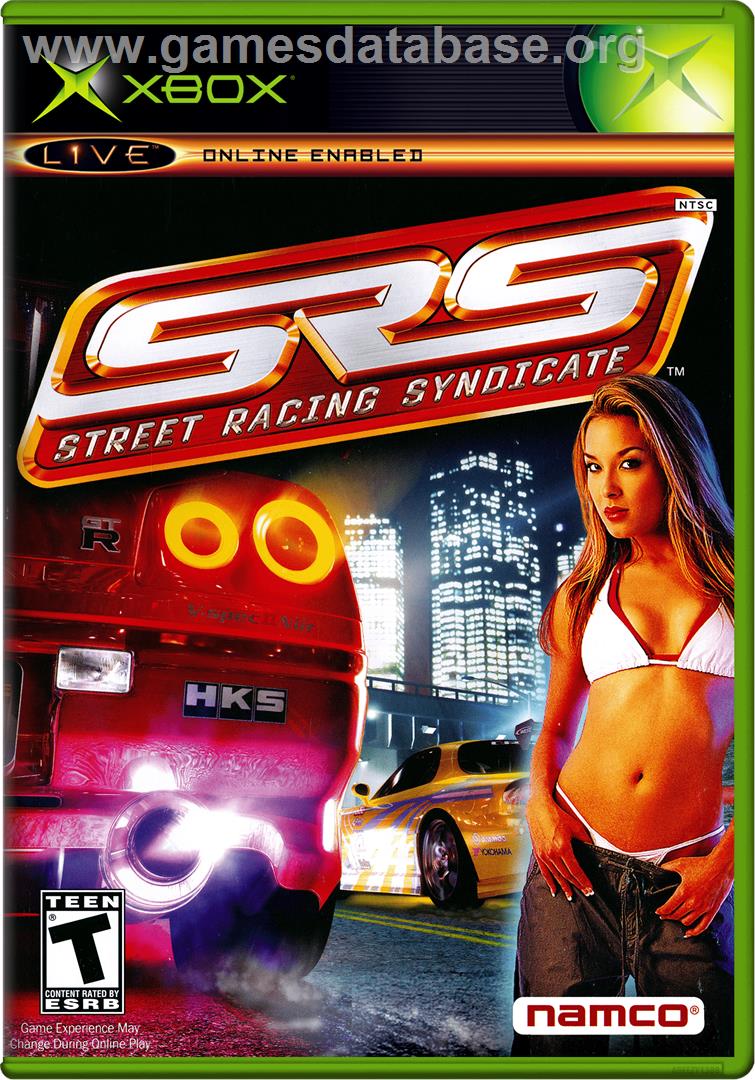 SRS: Street Racing Syndicate - Microsoft Xbox - Artwork - Box
