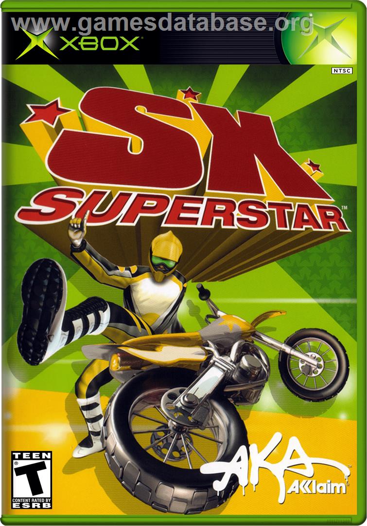 SX Superstar - Microsoft Xbox - Artwork - Box