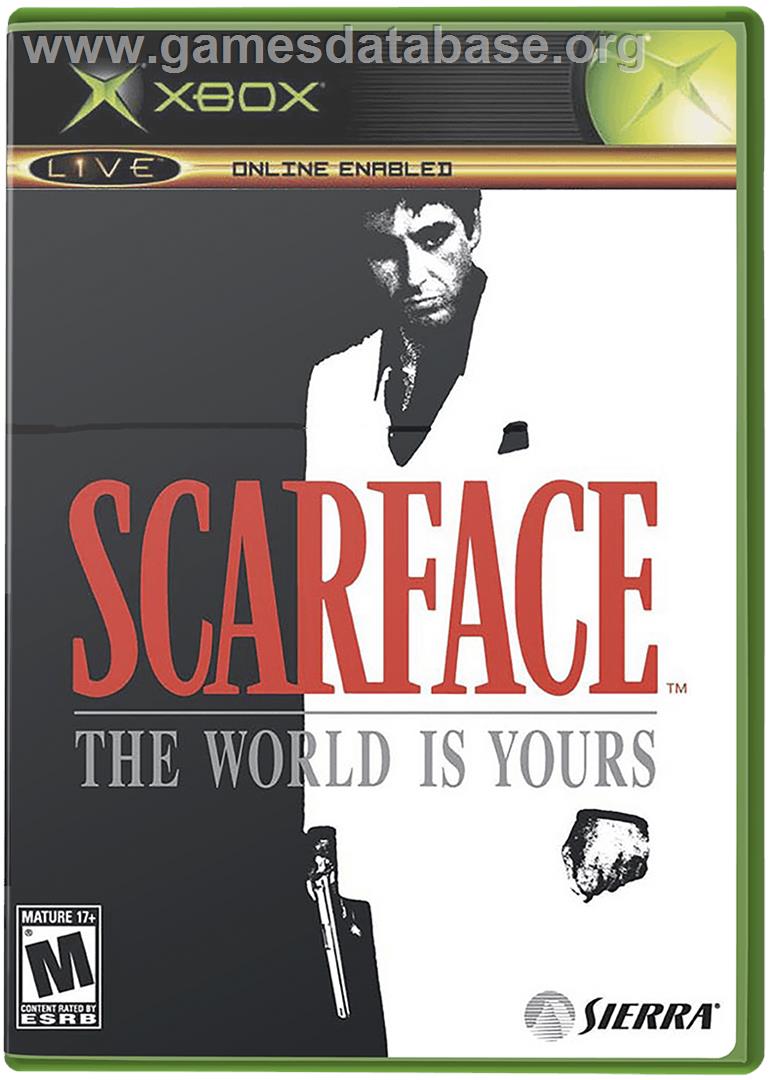 Scarface: The World is Yours - Microsoft Xbox - Artwork - Box