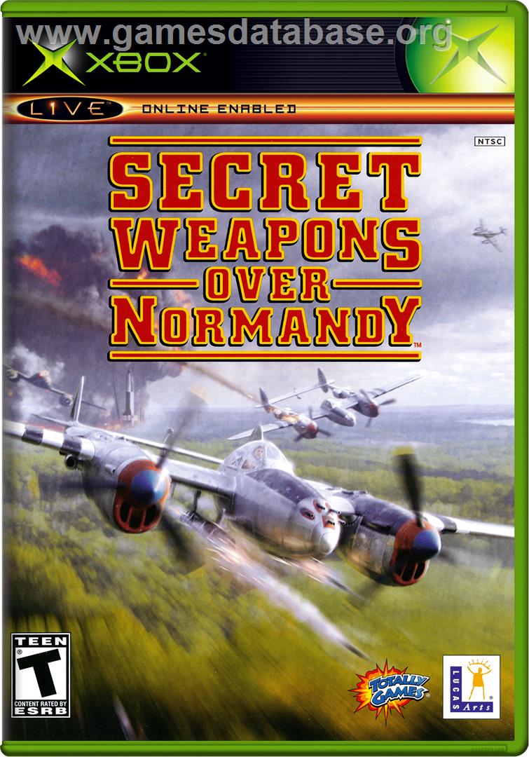 Secret Weapons Over Normandy - Microsoft Xbox - Artwork - Box