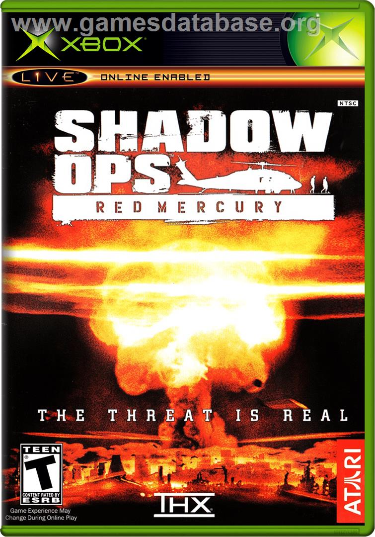 Shadow Ops: Red Mercury - Microsoft Xbox - Artwork - Box