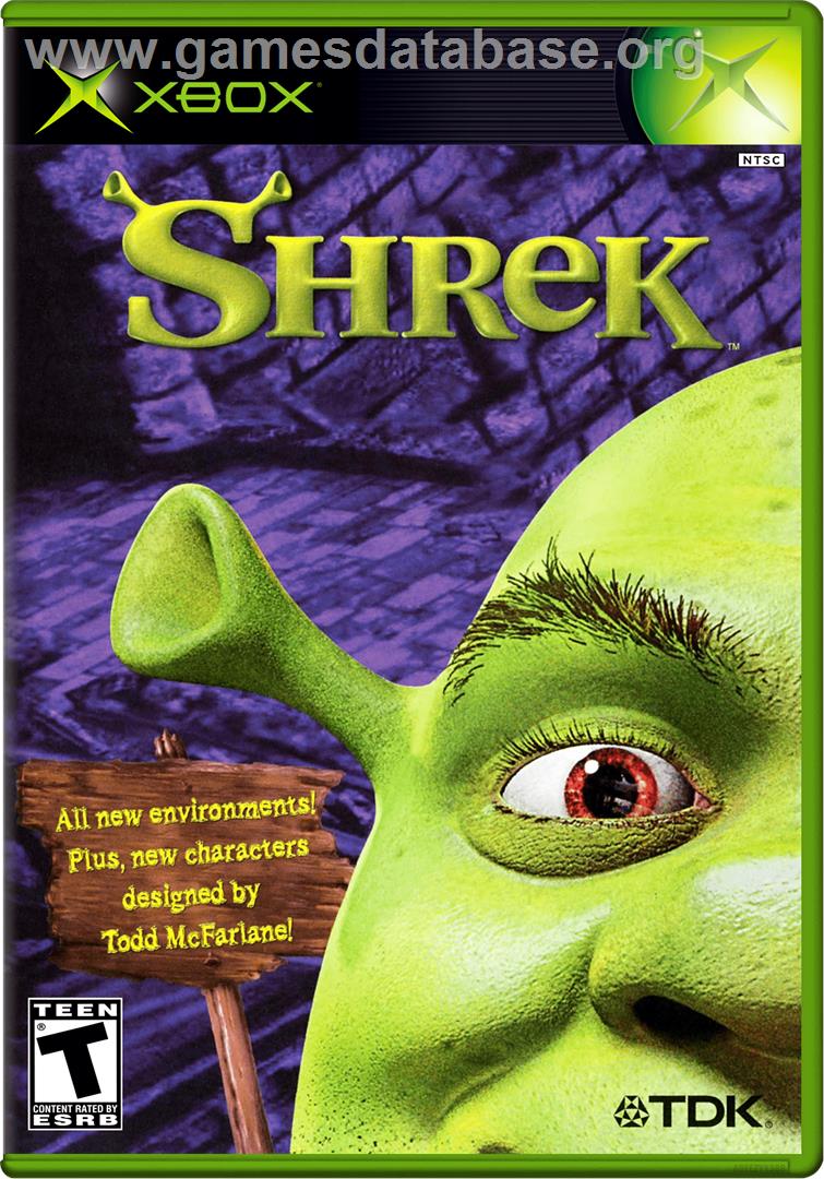 Shrek - Microsoft Xbox - Artwork - Box