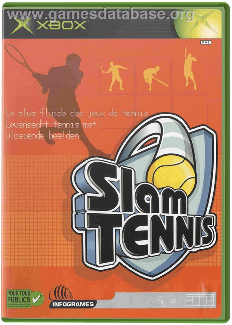 Slam Tennis - Microsoft Xbox - Artwork - Box