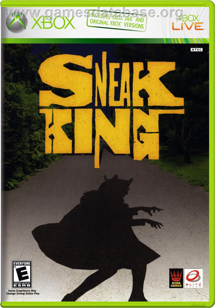 Sneak King - Microsoft Xbox - Artwork - Box