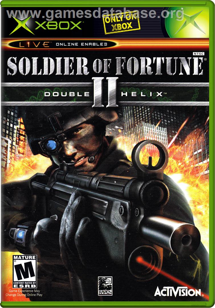 Soldier of Fortune II: Double Helix - Microsoft Xbox - Artwork - Box