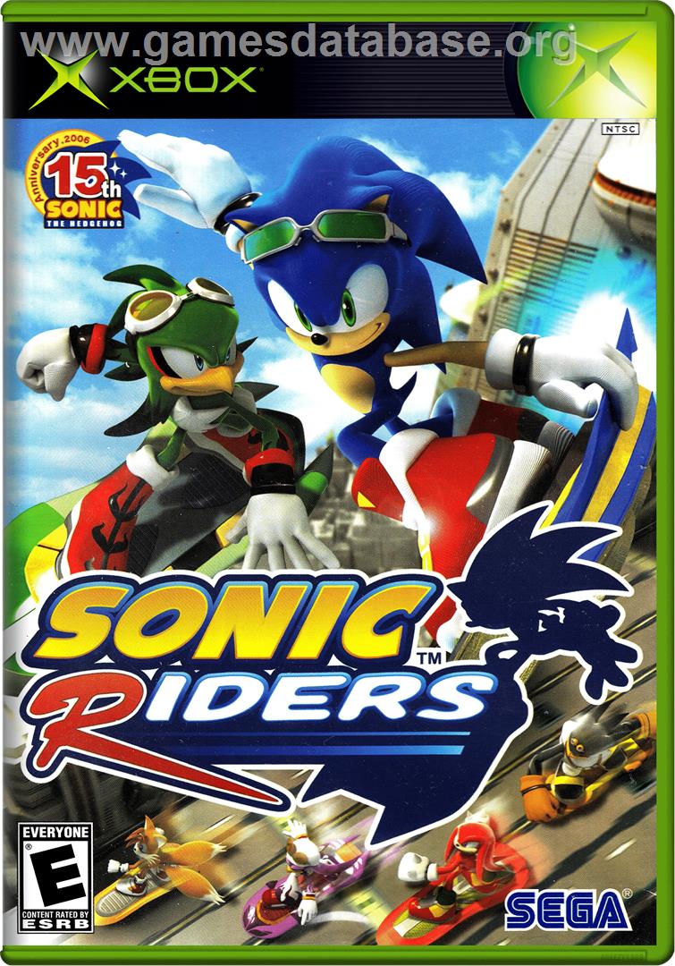 Sonic Riders - Microsoft Xbox - Artwork - Box