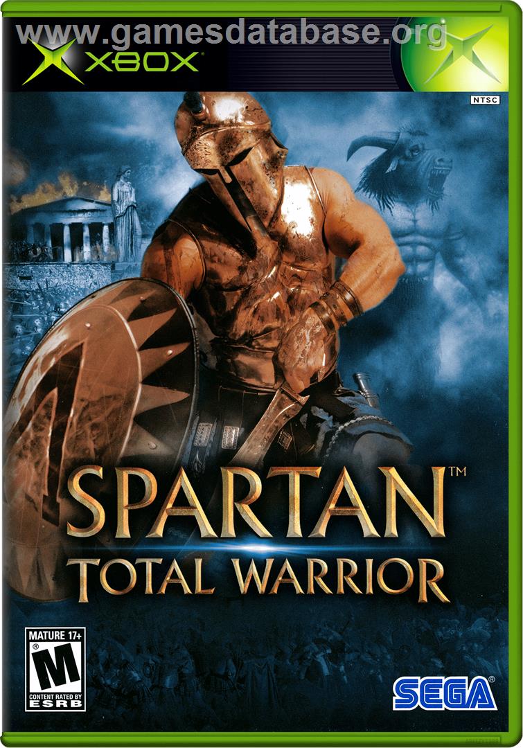 Spartan: Total Warrior - Microsoft Xbox - Artwork - Box