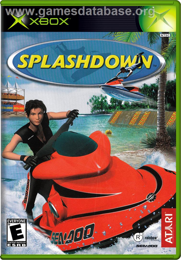 Splashdown - Microsoft Xbox - Artwork - Box