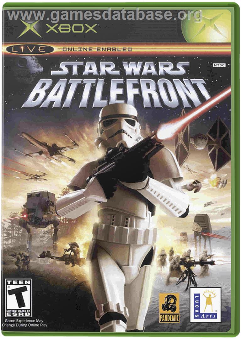 Star Wars: Battlefront - Microsoft Xbox - Artwork - Box