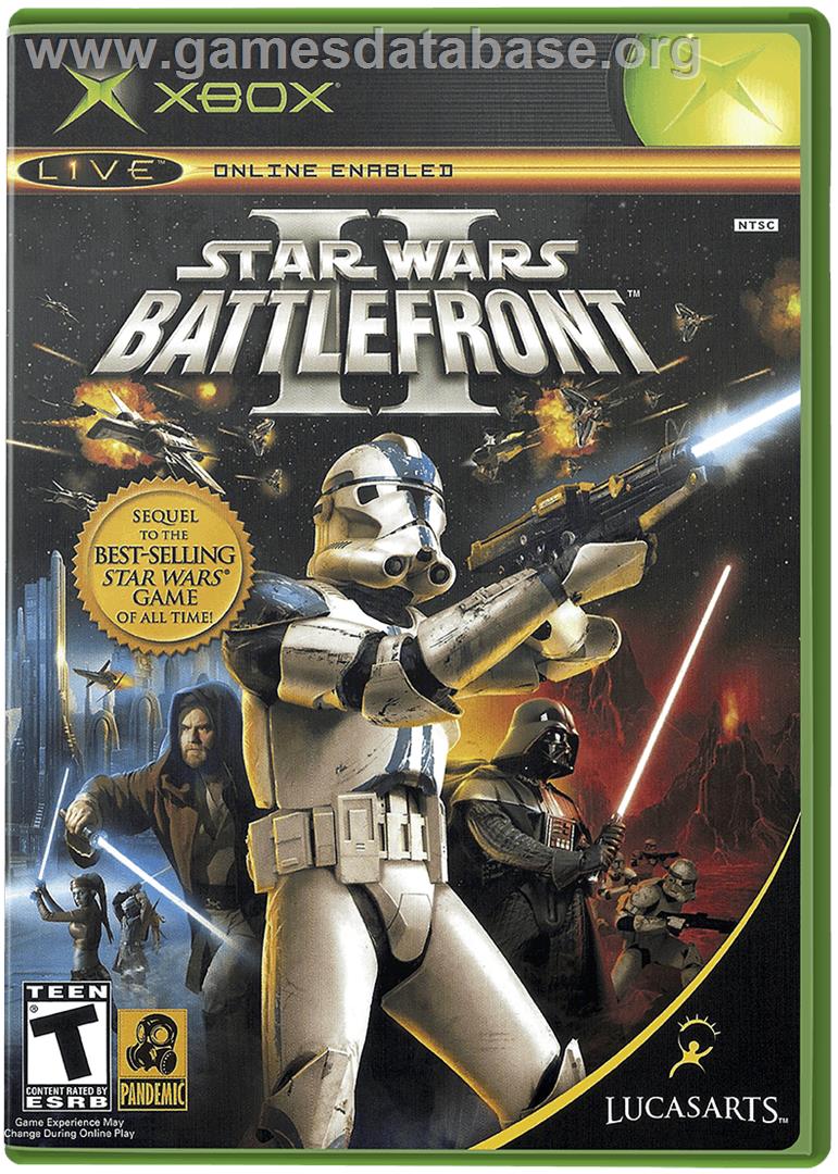 Star Wars: Battlefront 2 - Microsoft Xbox - Artwork - Box