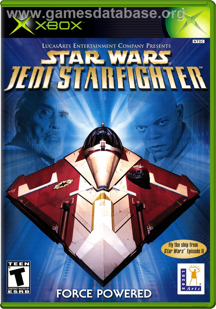 Star Wars: Jedi Starfighter - Microsoft Xbox - Artwork - Box
