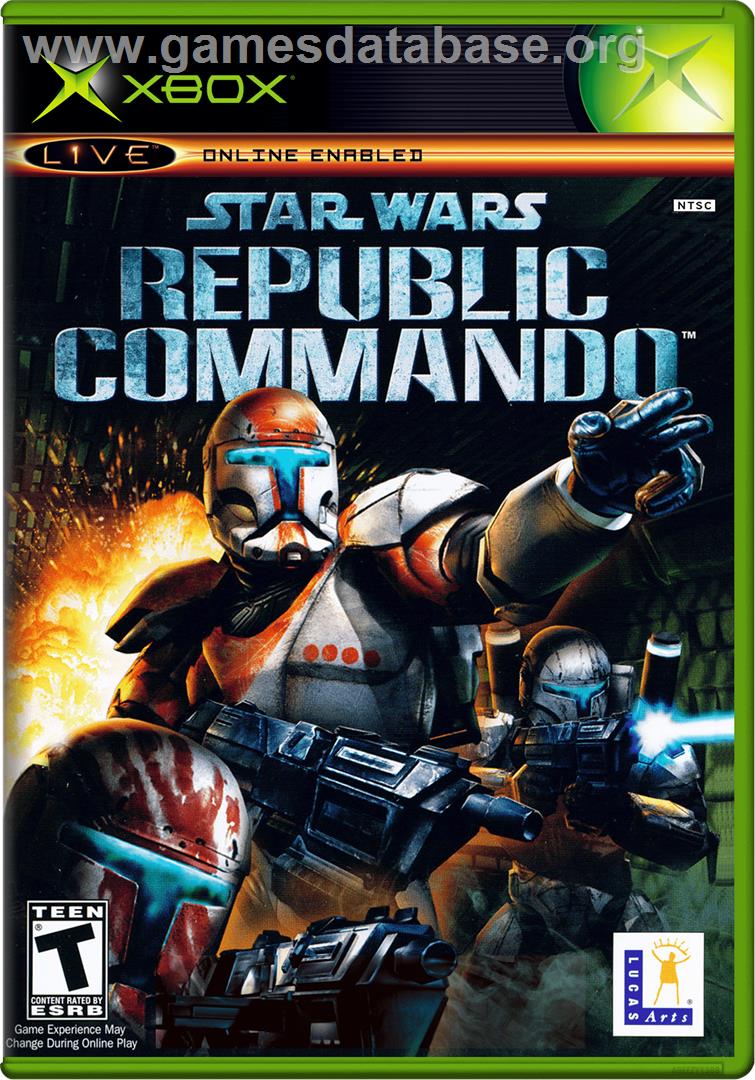 Star Wars: Republic Commando - Microsoft Xbox - Artwork - Box