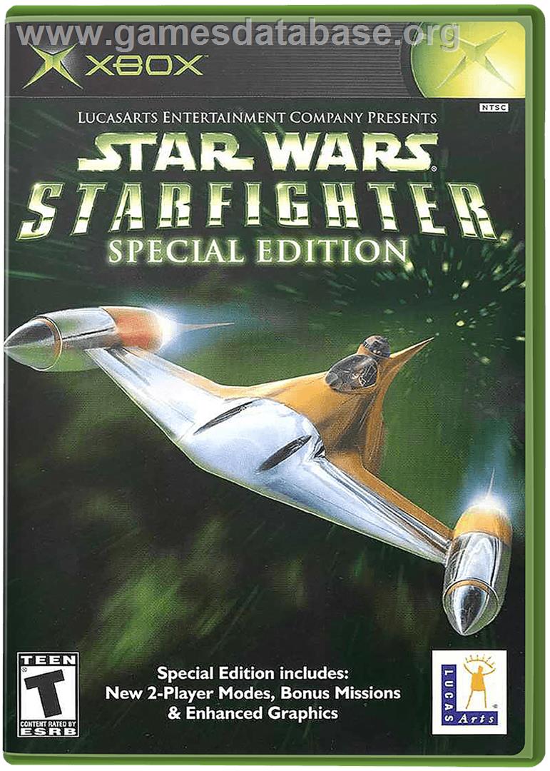 Star Wars: Starfighter - Microsoft Xbox - Artwork - Box