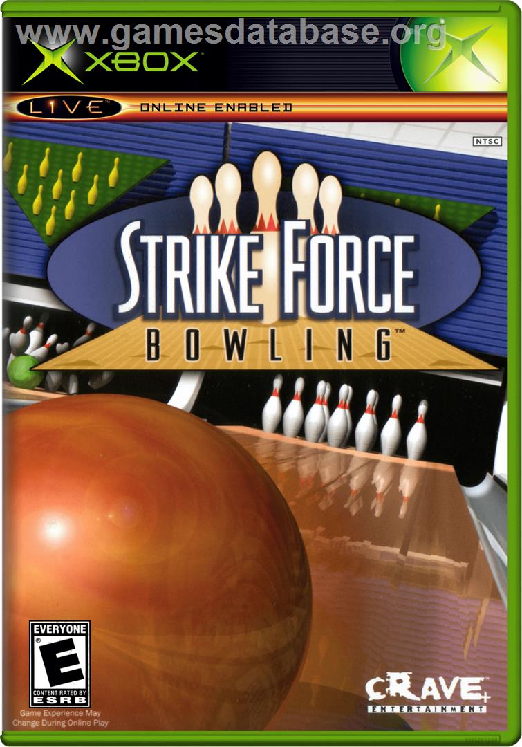 Strike Force Bowling - Microsoft Xbox - Artwork - Box