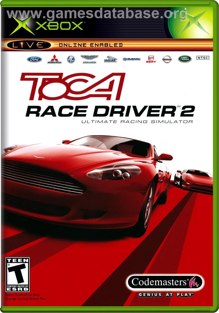 TOCA Race Driver 2 - Microsoft Xbox - Artwork - Box