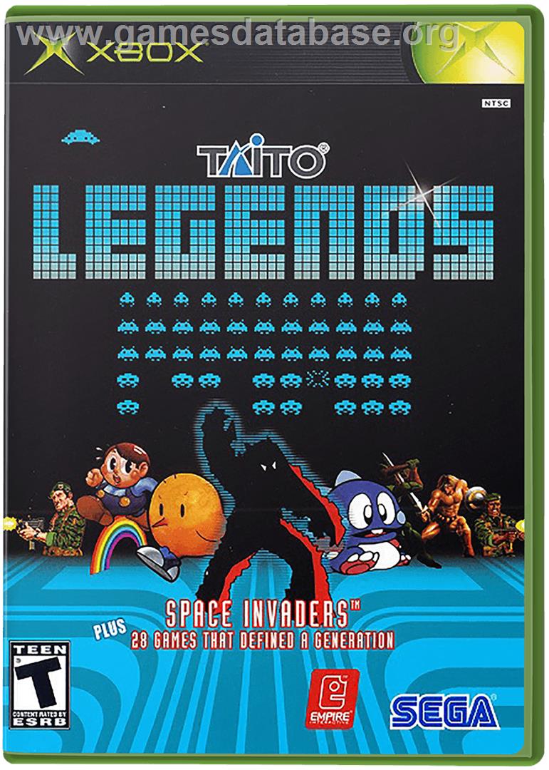 Taito Legends 2 - Microsoft Xbox - Artwork - Box