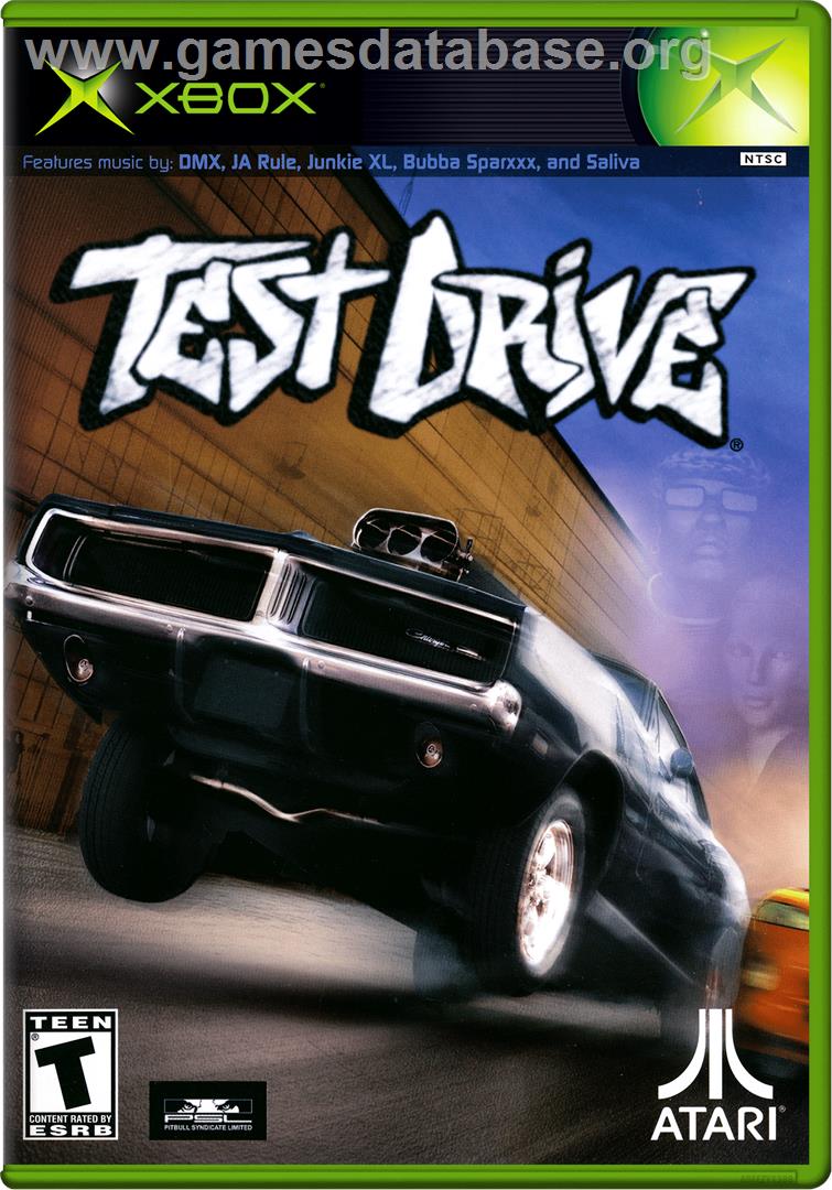 Test Drive: Eve of Destruction - Microsoft Xbox - Artwork - Box