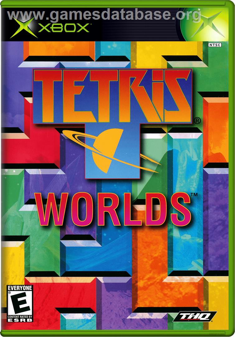 Tetris Worlds - Microsoft Xbox - Artwork - Box