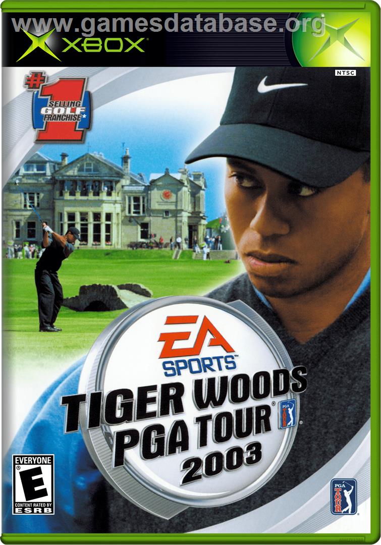 Tiger Woods PGA Tour 2003 - Microsoft Xbox - Artwork - Box