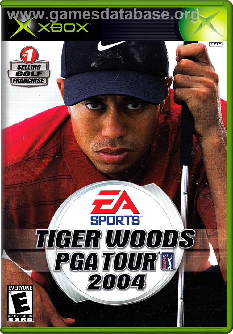 Tiger Woods PGA Tour 2004 - Microsoft Xbox - Artwork - Box